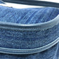 CHANEL A57641 Matelasse CC Mark 2WAY Bag Shoulder Bag Handbag Crossbody Shoulder Bag Denim blue/SilverHardware Used