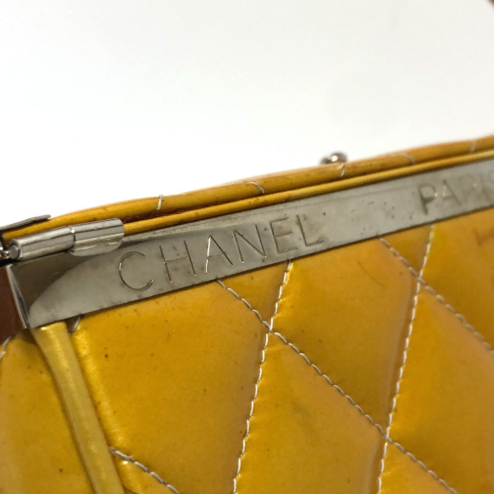 CHANEL マトラッセ バニティ ボックス型 バニティバッグ ハンドバッグ エナメル レディース - brandshop-reference