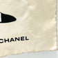 CHANEL Pumps Motif Apparel Accessories Stole Large Scarf Silk Women's Beige
