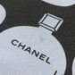 CHANEL ポップ マルチデザイン ファッション小物 大判 スカーフ シルク レディース ブラック