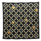 CHANEL CC MarkChain all-over print Apparel accessories, large shawls Scarf silk Black Used