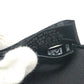 CHANEL CC MarkChain all-over print Apparel accessories, large shawls Scarf silk Black Used