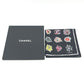 CHANEL Camelia Shawl, Stole/Shawl, Bandana, Silk Scarf, Floral Pattern Scarf silk Black Used