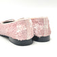 CHANEL CC Mark Ribbon Bicolor Tweed ballerina flats pumps tweed / enamel pink/Black Used