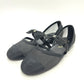 CHANEL G46701 CC Mark Ribbon Mary Jane Flat Shoes Sandals mesh Black Used