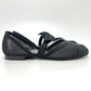 CHANEL G46701 CC Mark Ribbon Mary Jane Flat Shoes Sandals mesh Black Used