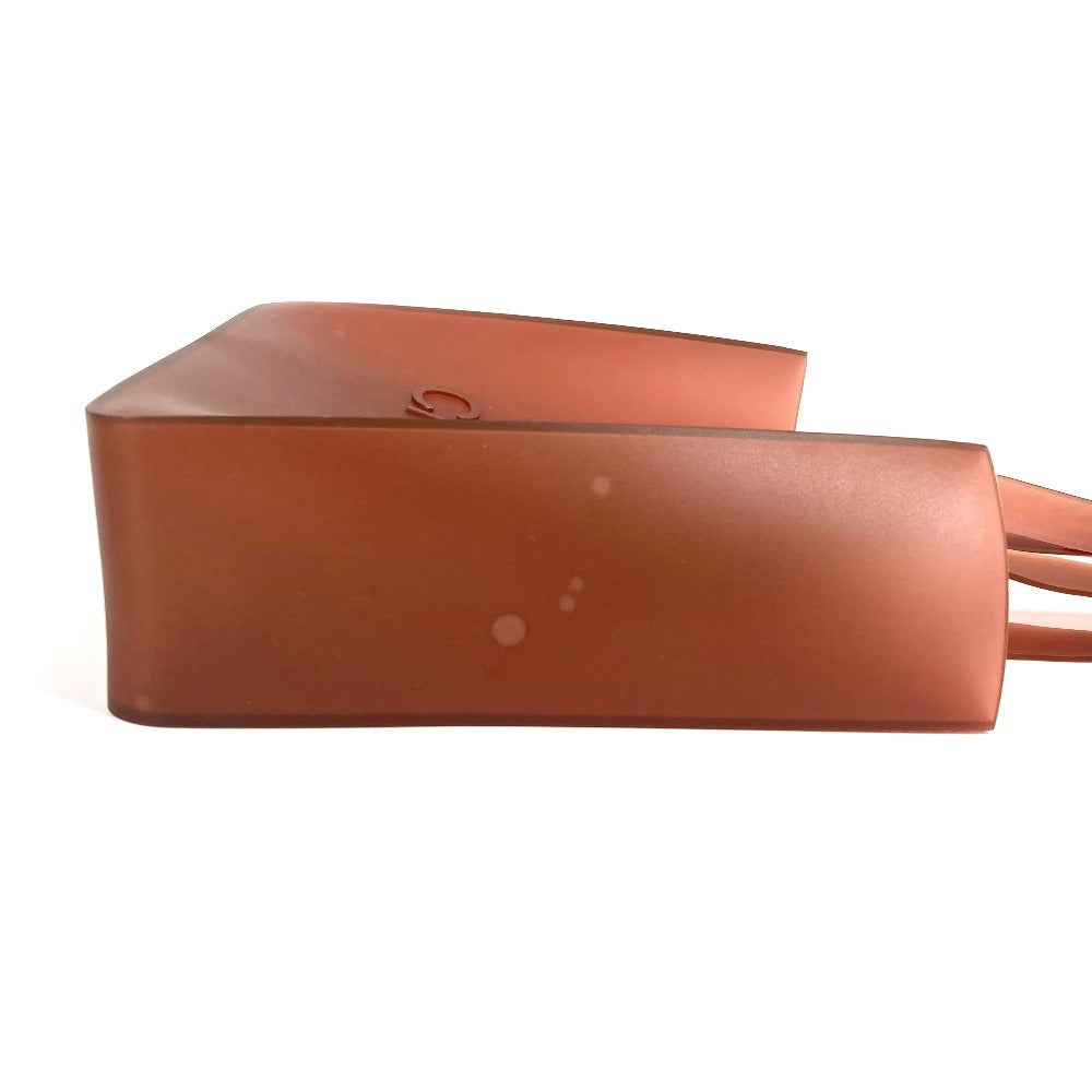 CHANEL ロゴ ビーチバッグ 肩掛け トートバッグ ショルダーバッグ ラバー レディース ブラウン - brandshop-reference