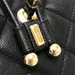 CHANEL AS4058 マトラッセ キルティング ココマーク CC ロゴ チェーン カバン バックパック リュックサック キャビアスキン レディース ブラック