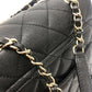 CHANEL AS4058 マトラッセ キルティング ココマーク CC ロゴ チェーン カバン バックパック リュックサック キャビアスキン レディース ブラック