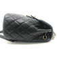 CHANEL AS4058 マトラッセ キルティング ココマーク CC ロゴ チェーン カバン バックパック リュックサック キャビアスキン レディース ブラック