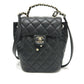 CHANEL AS4058 バックパック マトラッセ キルティング ココマーク CC ロゴ チェーン カバン リュックサック キャビアスキン レディース G金具 ブラック