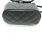 CHANEL AS4058 バックパック マトラッセ キルティング ココマーク CC ロゴ チェーン カバン リュックサック キャビアスキン レディース G金具 ブラック