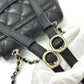 CHANEL AS4058 バックパック マトラッセ キルティング ココマーク CC ロゴ チェーン カバン リュックサック キャビアスキン レディース G金具 ブラック