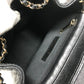 CHANEL AS3290 ココマーク CC ロゴ キルティング マトラッセ キルティング チェーンリュック Wポケット バックパック カバン リュックサック キャビアスキン レディース ブラック