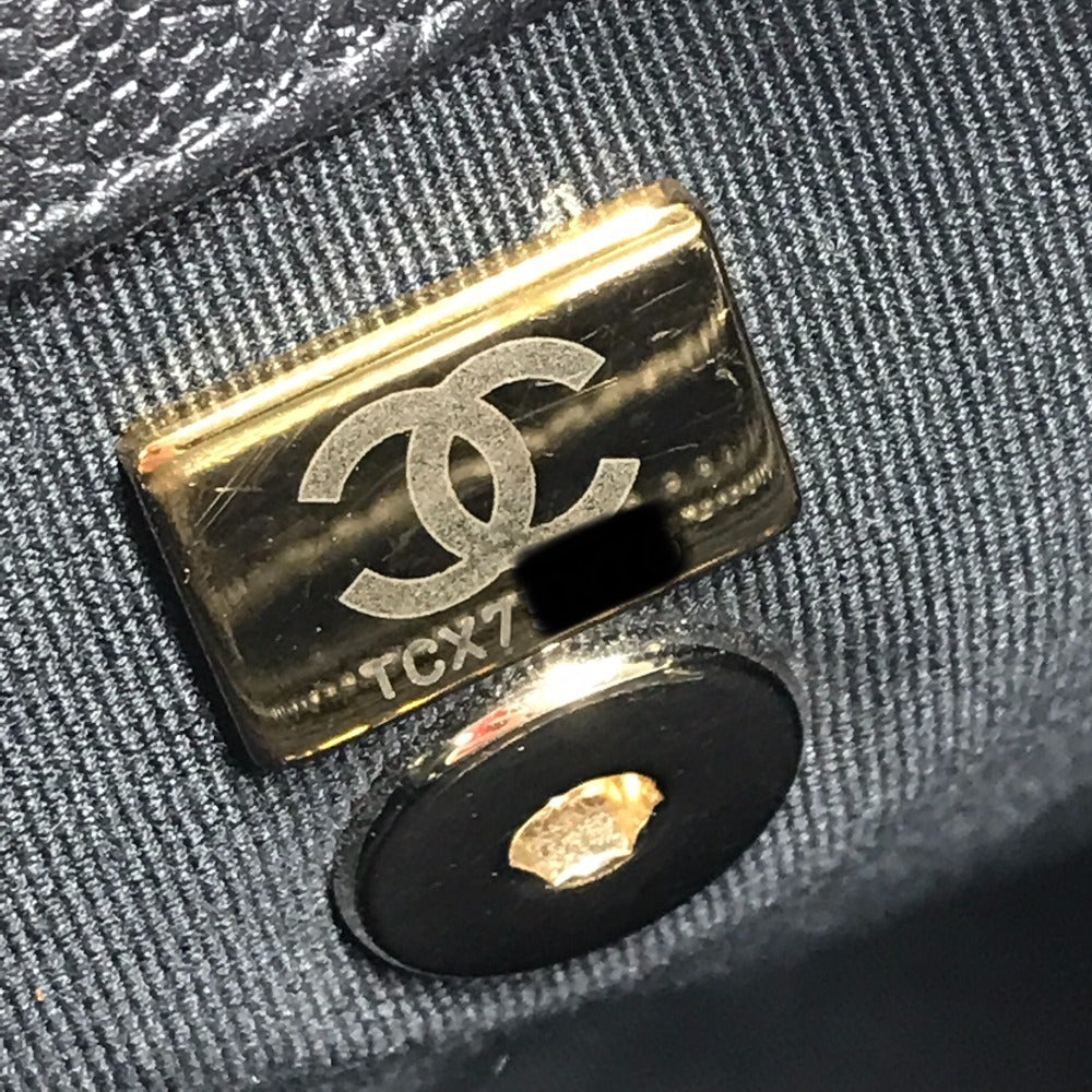CHANEL AS3290 ココマーク CC ロゴ キルティング マトラッセ キルティング チェーンリュック Wポケット バックパック カバン リュックサック キャビアスキン レディース ブラック