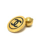 CHANEL CC Coco Mark 93A Vintage Fashion Accessory Metal Cufflinks Women's Gold