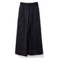 CHANEL Flannel Wide-leg Pants, Size 15B, Women's, Bordeaux