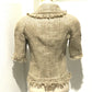 CHANEL CC Horse Button 18C Outerwear Linen Women's Natural