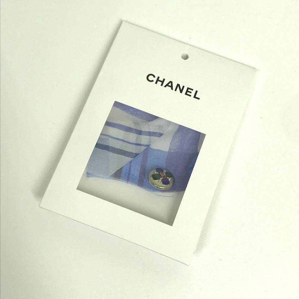 CHANEL P74508 CC ココマーク プリント モスリン トップス アパレル カットソー 長袖 ブラウス シルク レディース - brandshop-reference