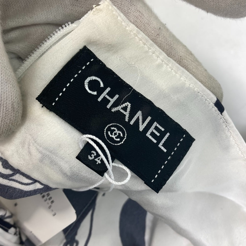 CHANEL P71863 CC ココマーク カメリア 総柄 アイコン 22P ボトムス スカート シルク レディース - brandshop-reference