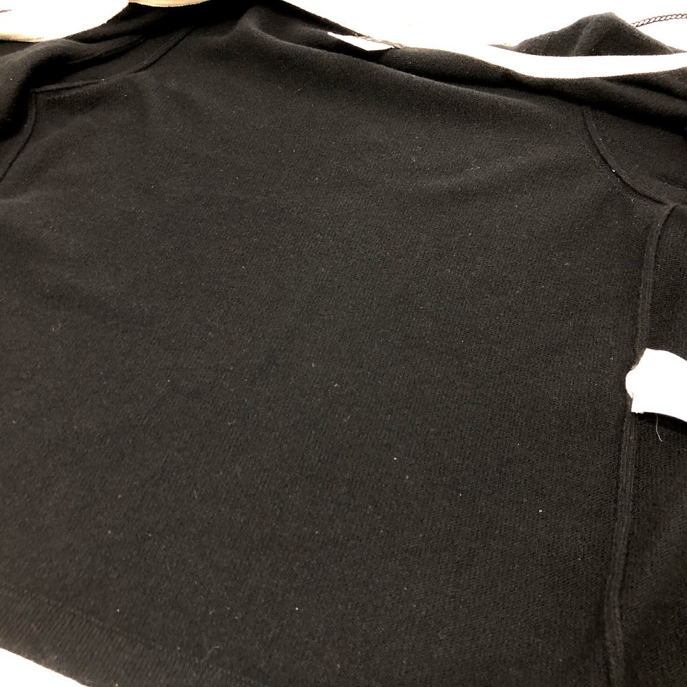 CHANEL P40668 バイカラー チェーン ココボタン ニットセーター アパレル トップス 長袖 カーディガン ニット レディース ブラック - brandshop-reference