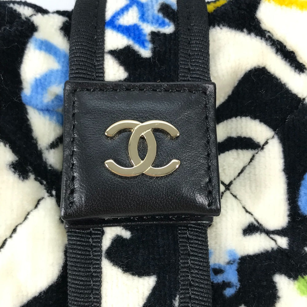 CHANEL アニマル柄 オムツ換えマット おむつ替えシート ベビー BABY 赤ちゃん マット 雑貨 コットン キッズ ブラック