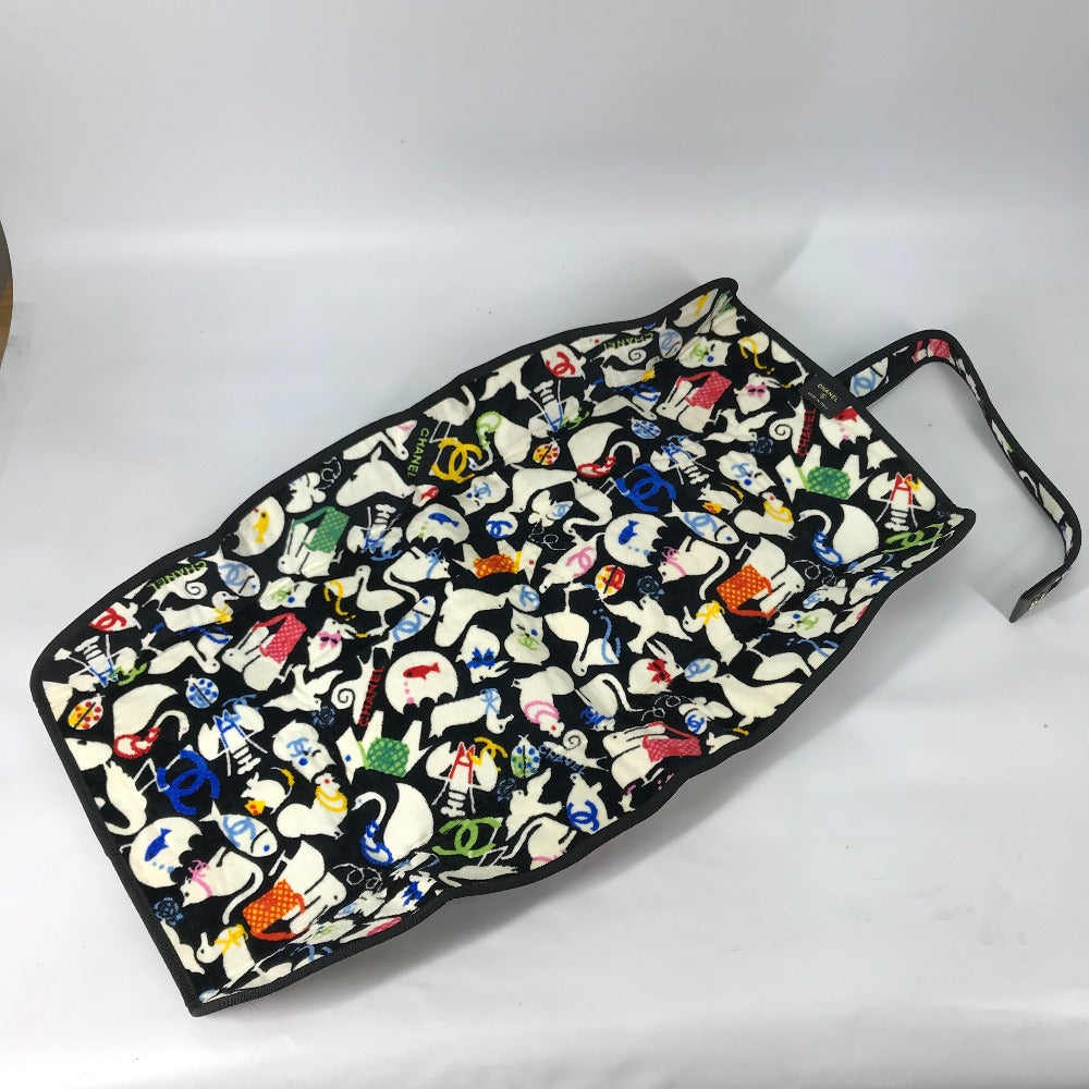 CHANEL アニマル柄 オムツ換えマット おむつ替えシート ベビー BABY 赤ちゃん マット 雑貨 コットン キッズ ブラック
