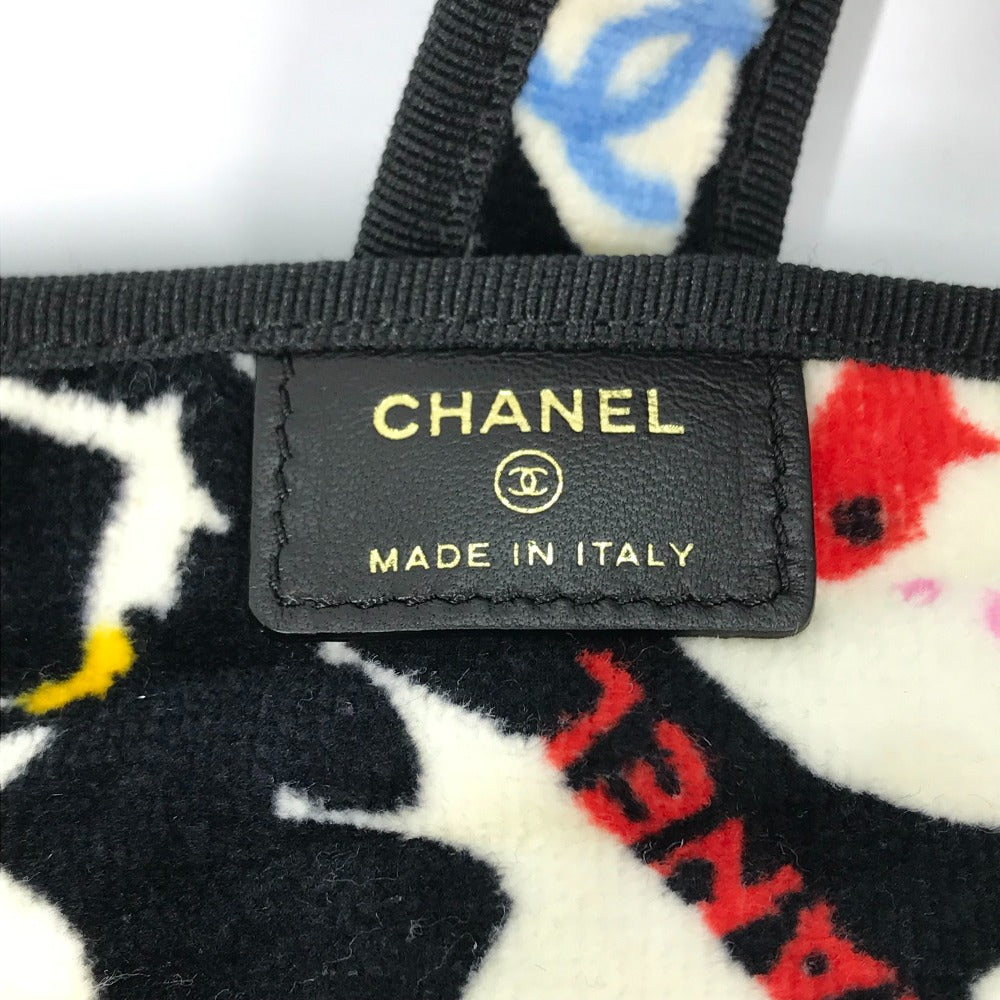 CHANEL アニマル柄 オムツ換えマット おむつ替えシート ベビー BABY 赤ちゃん マット 雑貨 コットン キッズ ブラック