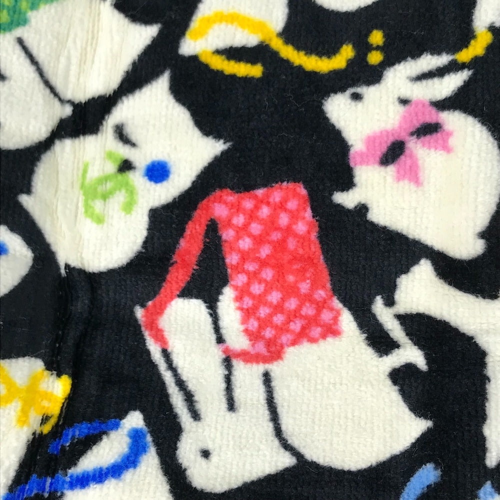 CHANEL アニマル柄 オムツ換えマット おむつ替えシート ベビー BABY 赤ちゃん マット 雑貨 コットン キッズ ブラック