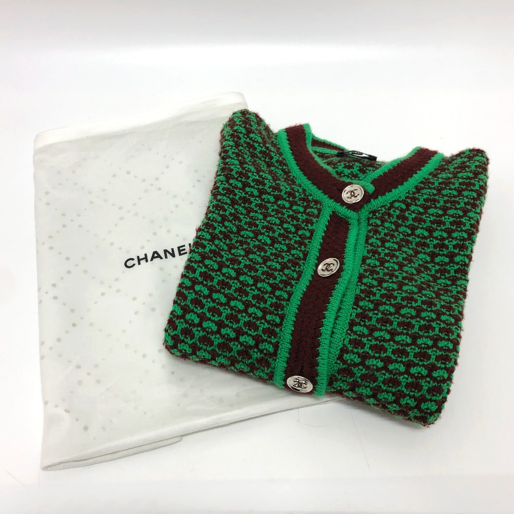 CHANEL P75450 アパレル トップス 長袖 ココマークボタン CC ショート丈 羽織 ジャケット カーディガン レディース