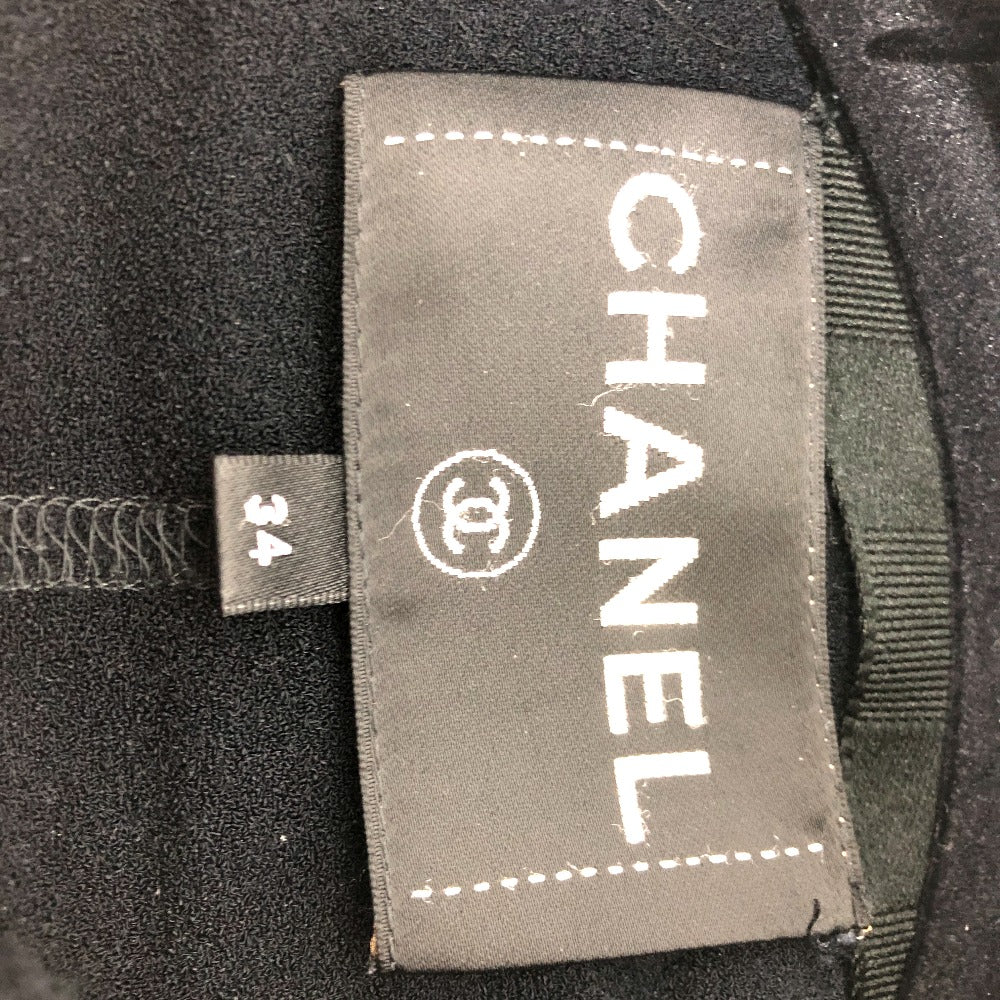 CHANEL P72513 アパレル ココマークボタン プラウス 長袖ポロシャツ ブラウス シルク レディース - brandshop-reference