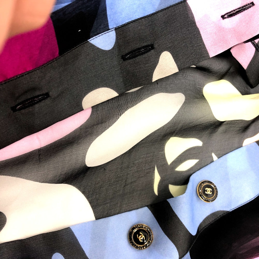 CHANEL P61292 アパレル ココマークボタン マトラッセ 4ポケット カーディガン ジャケット アパレル アウター カーディガン ビスコース レディース ブラック - brandshop-reference