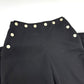 CHANEL P76230 24A ココマーク ボタン CC ワイドパンツ ボトムス アパレル パンツ コットン レディース ブラック - brandshop-reference