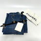 CHANEL P78312 24K ワイド アパレル デニムパンツ デニム レディース ブルー - brandshop-reference