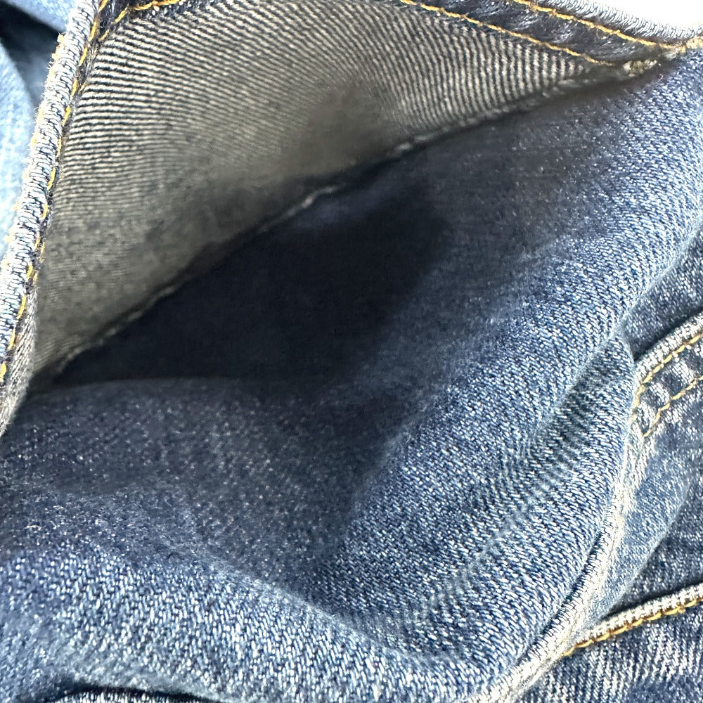 CHANEL P78312 24K ワイド アパレル デニムパンツ デニム レディース ブルー - brandshop-reference