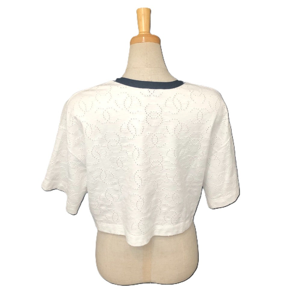 CHANEL P76438 No.5 スター ココマーク 半袖 Tシャツ 夏服 シャツ 半袖Ｔシャツ コットン レディース ホワイト