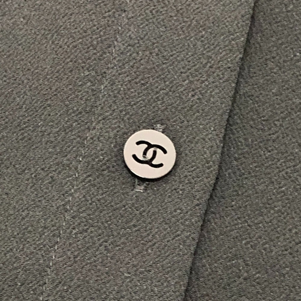 Chanel P80340 2025/26 Pakaian Pra-Koleksi Kejatuhan/Musim Sejuk mendahului Blaus Lengan Panjang Cashmere Wanita Hitam