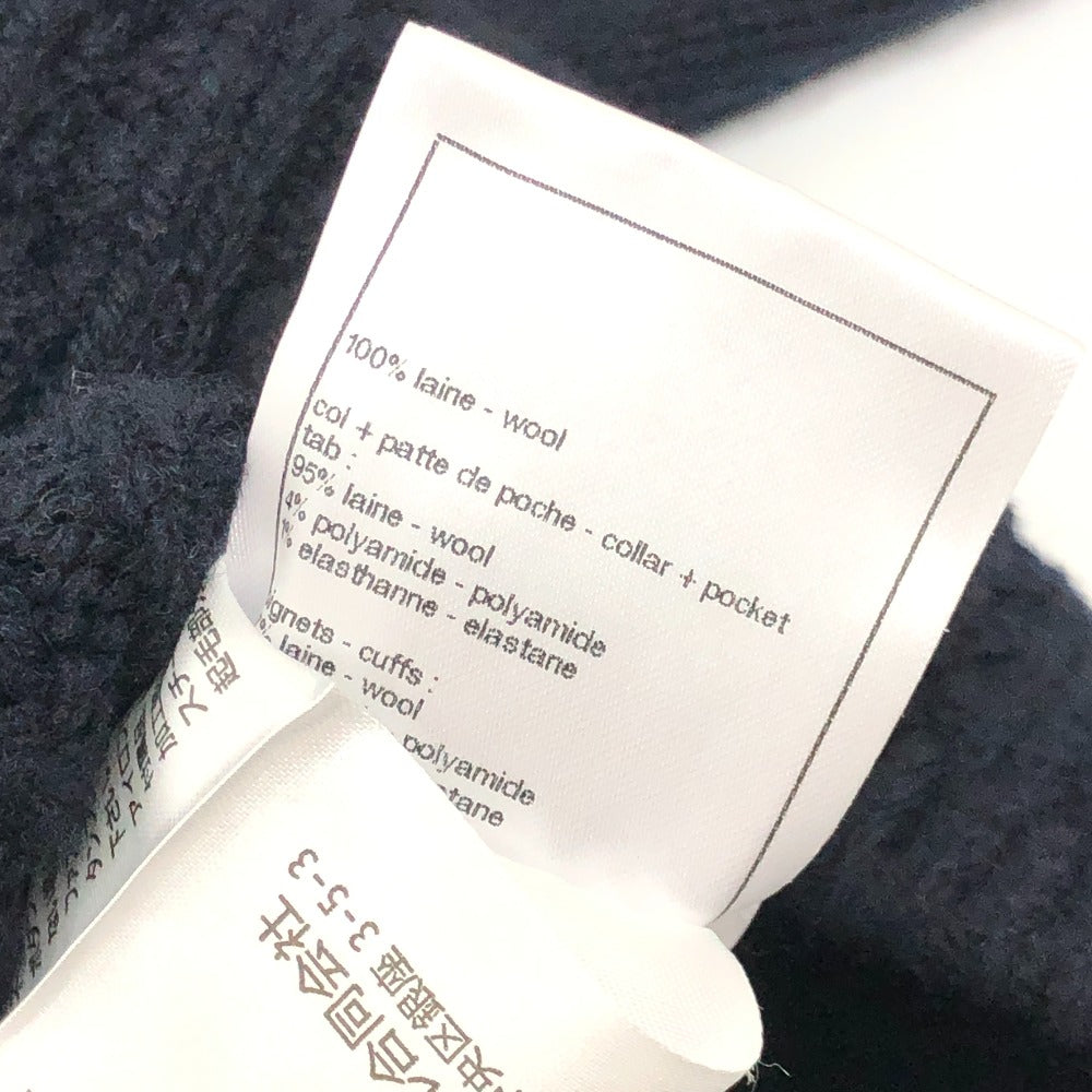 CHANEL P79691 2025-2026 AW ココ ネージュ コレクション アパレル ニット ジャケット ウール レディース ブラック