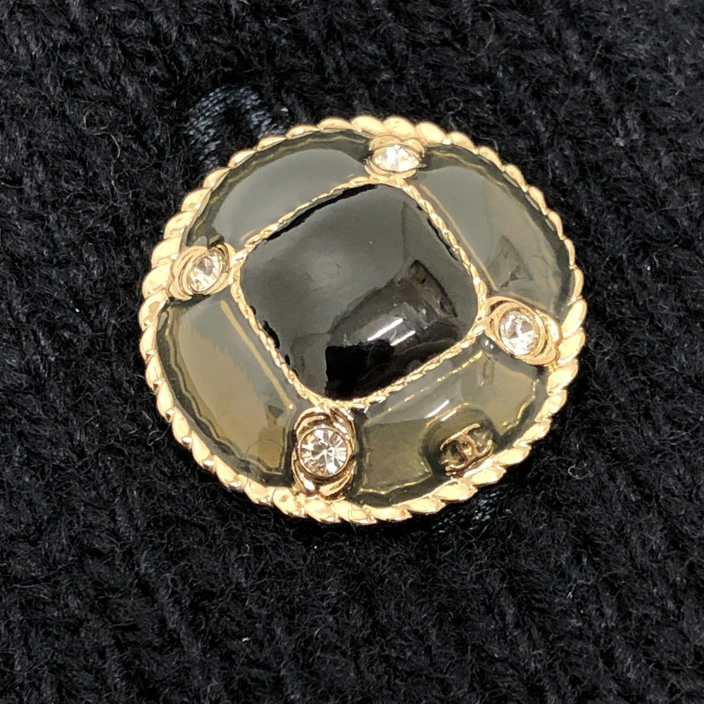 CHANEL P79691 2025-2026 AW ココ ネージュ コレクション アパレル ニット ジャケット ウール レディース ブラック