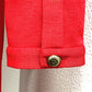 CHANEL Coco Mark Vintage Apparel Dress, Fabric, Women's, Red