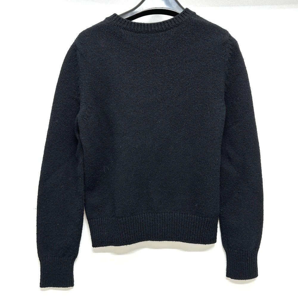 CHANEL P76044 24ＡＷ ココマーク ファー アパレル セーター カシミヤ レディース ブラック