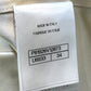 CHANEL P81926 Spring/Summer 2026 Short-sleeved top apparel tops short sleeves Short sleeve shirt Silk satin White sugar White Used