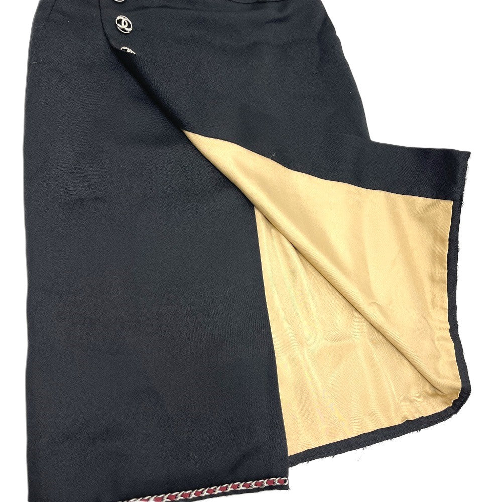 CHANEL P81913 Spring/Summer 2026 Midi Apparel Medium Skirt skirt Rayon Black Used