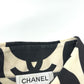 CHANEL P70211 21P CC Mark Wave apparel short sleeves Short sleeve T-shirt silk Black/White Used