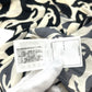 CHANEL P70211 21P CC Mark Wave apparel short sleeves Short sleeve T-shirt silk Black/White Used