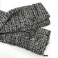 CHANEL P50738 Tweed Bijoux Flower Buttons Apparel, collarless, sequined outerwear Jacket tweed gray Used