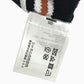 CHANEL P81003 26C Border Lion Button Apparel, 3/4 sleeve knit top, Bijoux buttons Polo shirt cotton Black/Brown Used