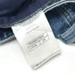 CHANEL P81258 26C Washed denim jeans Apparel Side CC Mark Straight Bottoms cargo pants Denim blue Used