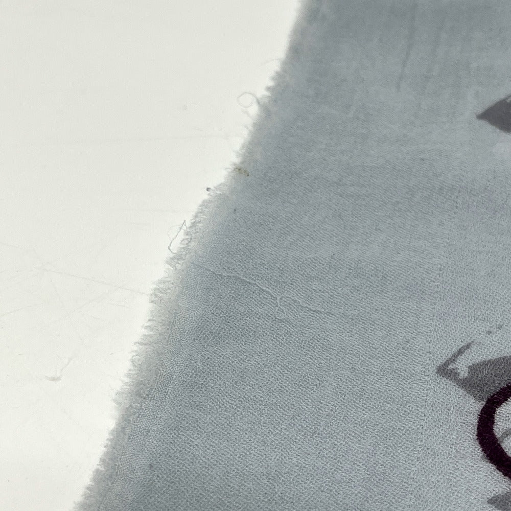 CHANEL No5 パフューム アパレル 大判ストール マフラー スカーフ ショール カシミヤ レディース ブルー