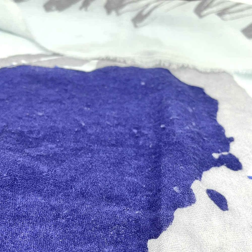 CHANEL No5 パフューム アパレル 大判ストール マフラー スカーフ ショール カシミヤ レディース ブルー